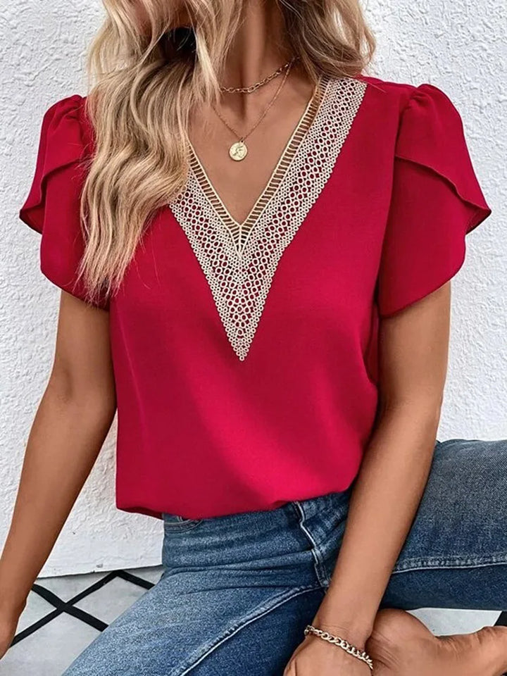 Antonia | V-Neck Blouse