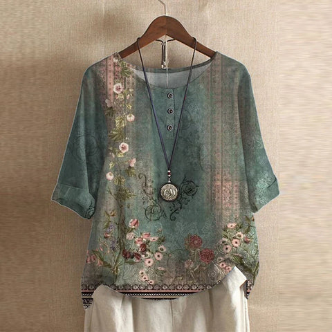 Meliora™ - Vintage Charm Blouse