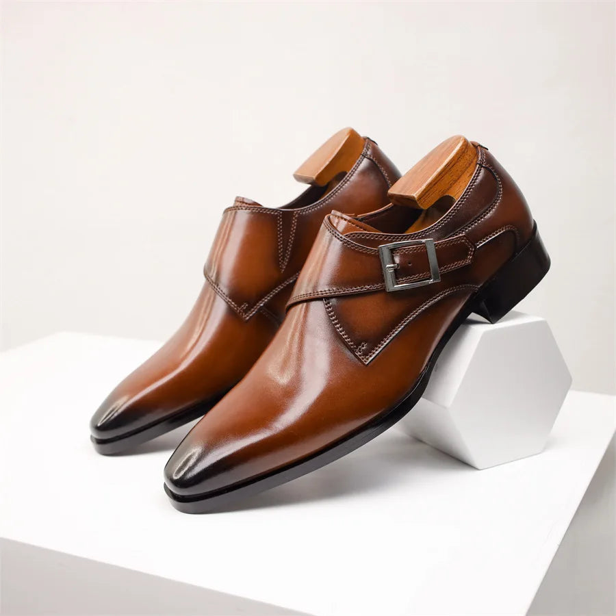 Kieran™ | Lux Leather Shoes