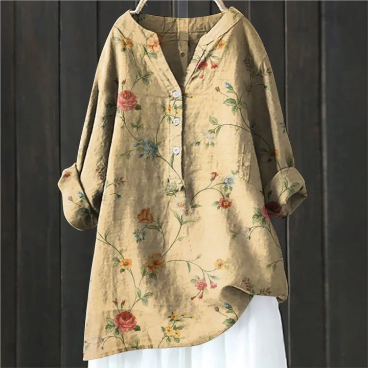 Maren™ - Casual Blouse with Floral Print