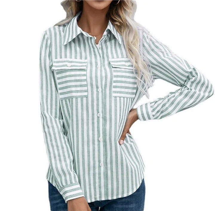 Freya | Striped Blouse