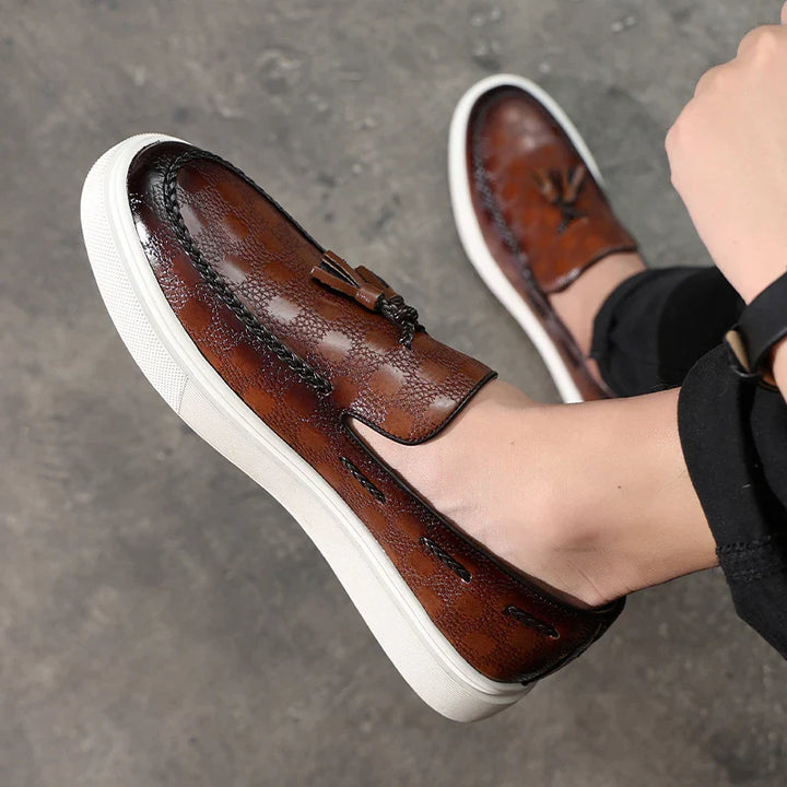 Sebastian Costello Leather Slip-on Shoes