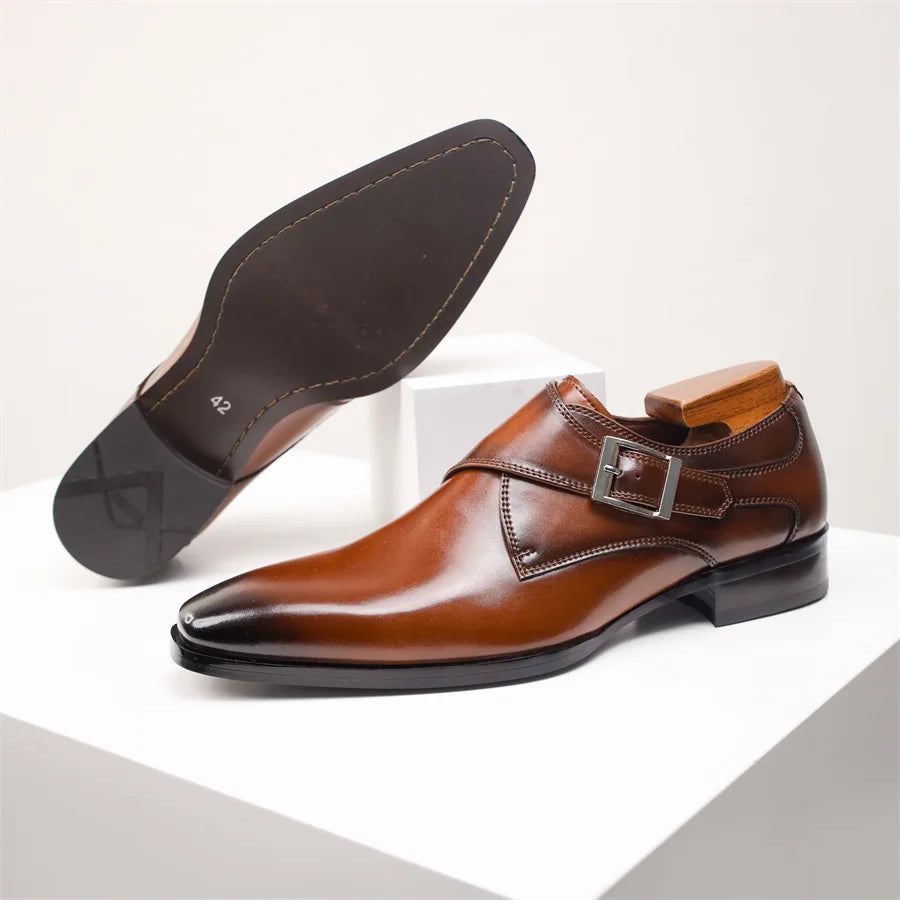 Kieran™ | Lux Leather Shoes