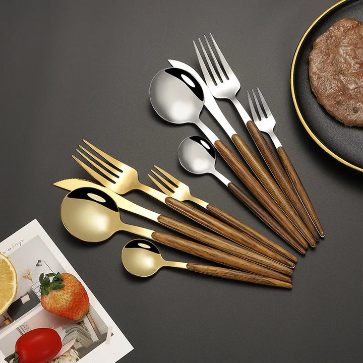 ACACIA WOOD CUTLERY