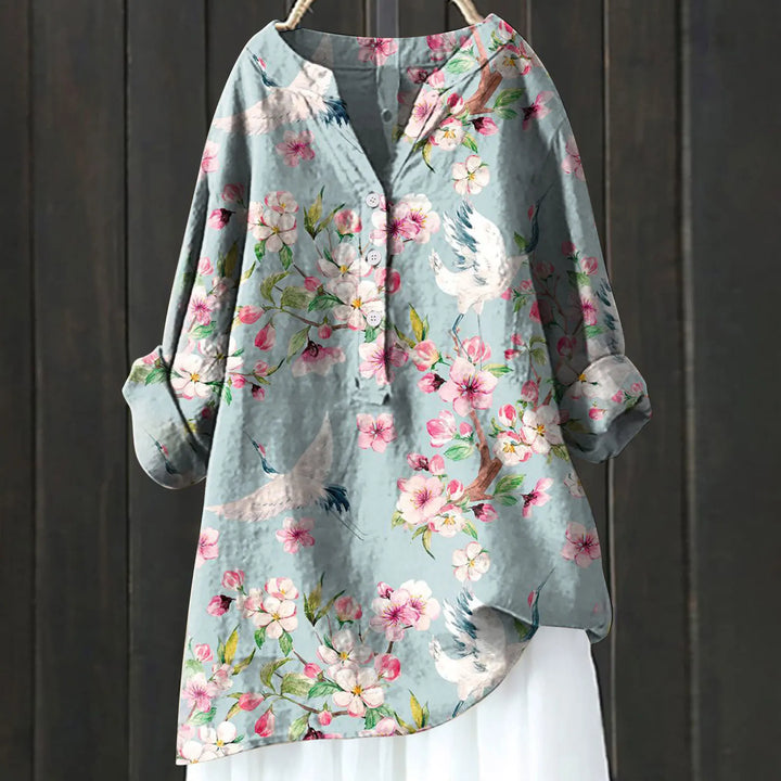 Maren™ - Casual Blouse with Floral Print