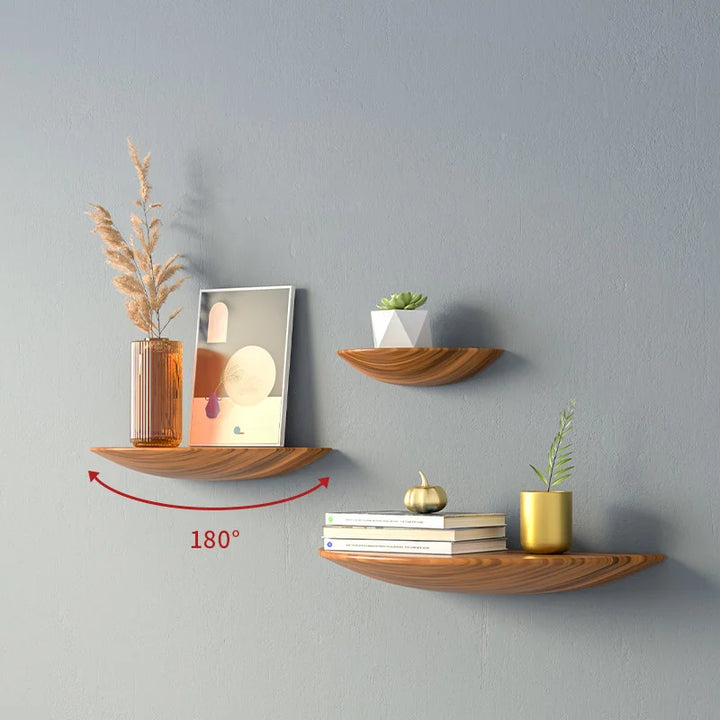 ANSHELM WOODEN SHELVES