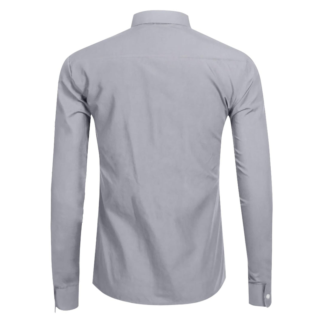 Victor - Wrinkle Free Shirt with Zipper