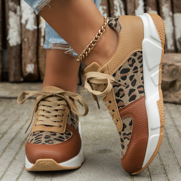 MAYA | Leopard Print Sneakers