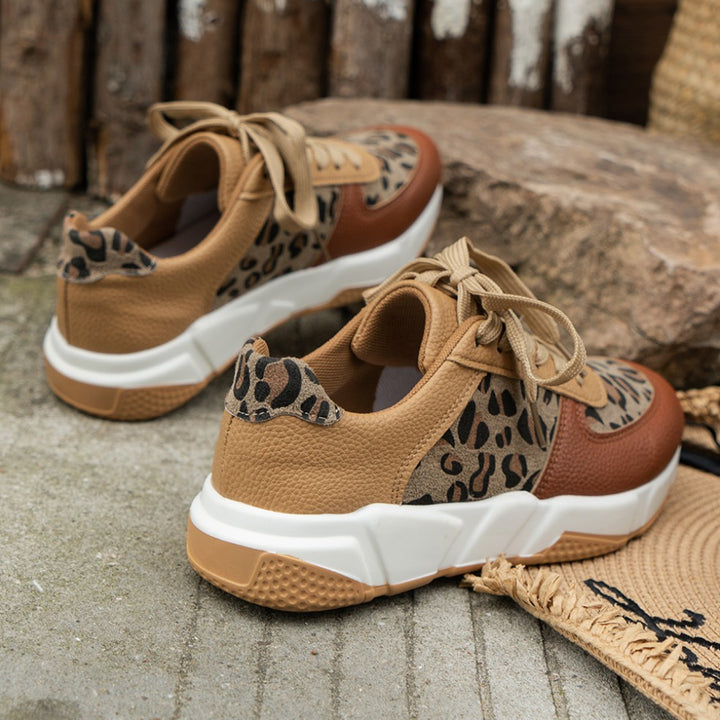 MAYA | Leopard Print Sneakers