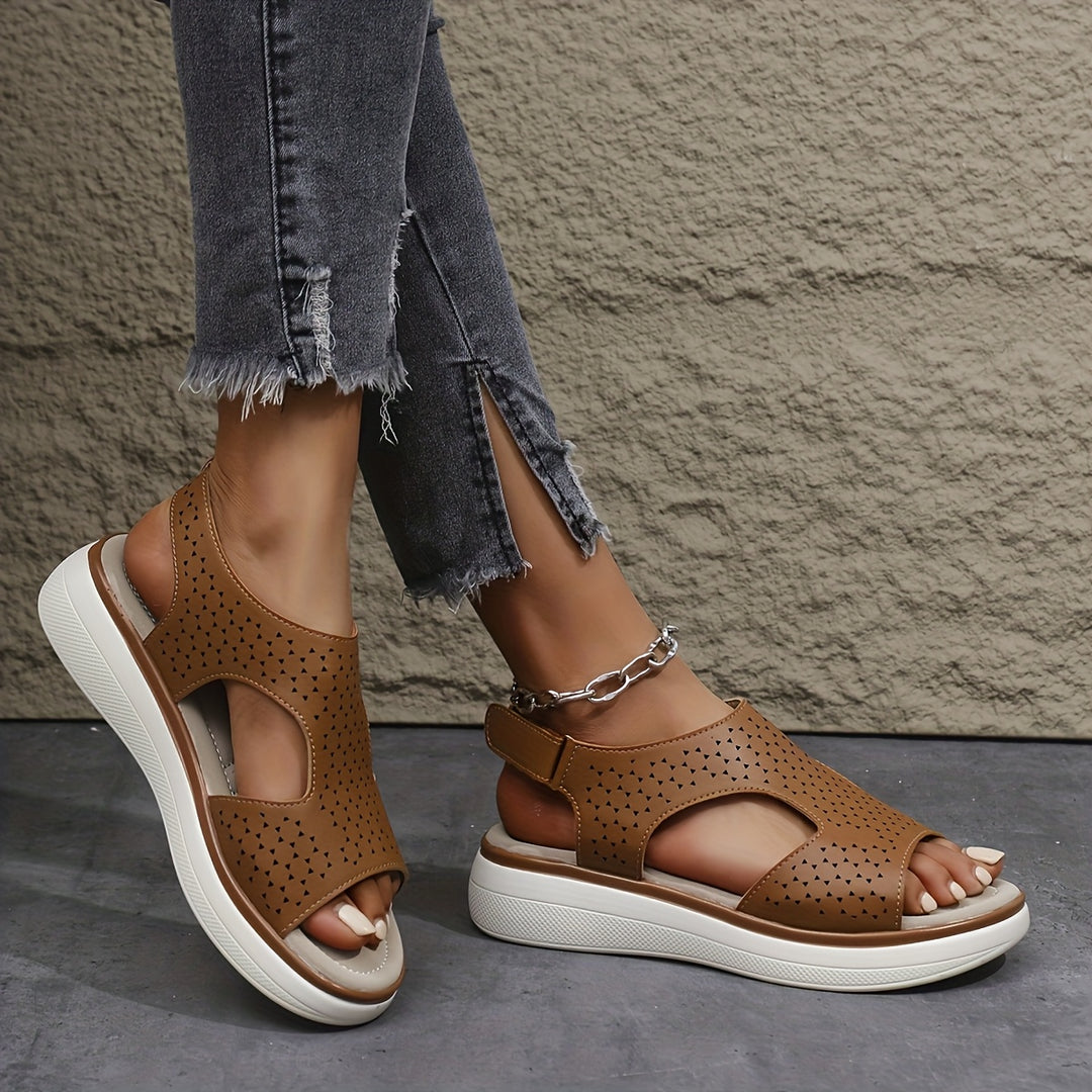 Erietta | Orthopedic Leather Sandals