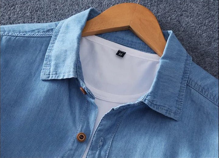 THE ROYAL SAPPHIRE DENIM SHIRT