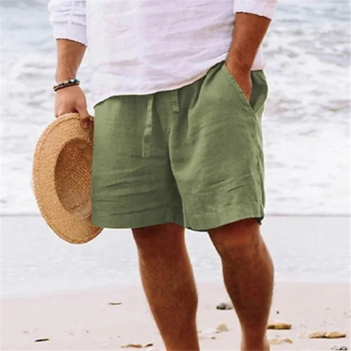 Alaric™ | Casual Cotton Linen Beach Shorts