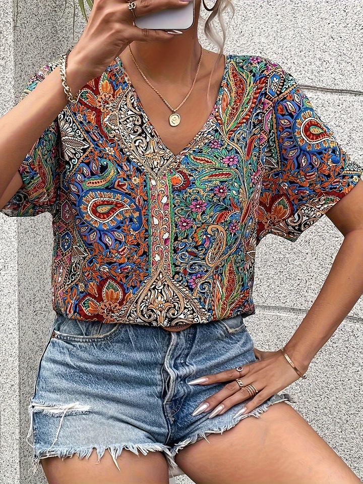 Julia - V Neck Blouse