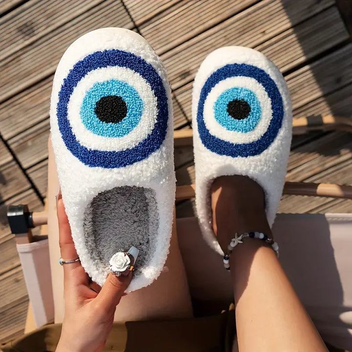 Cathy Evil Eye Slippers