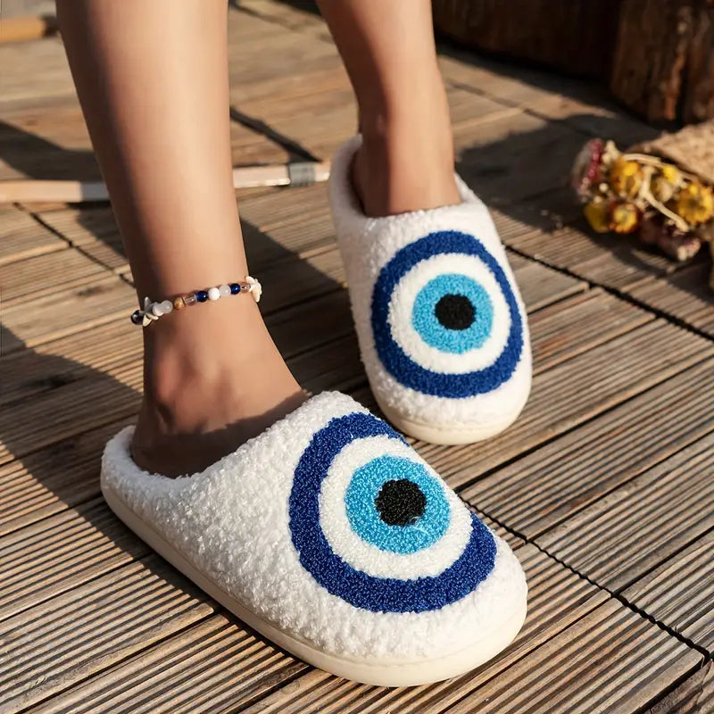 Cathy Evil Eye Slippers