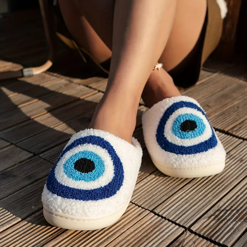 Cathy Evil Eye Slippers