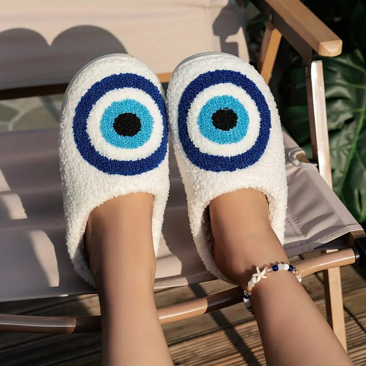 Cathy Evil Eye Slippers