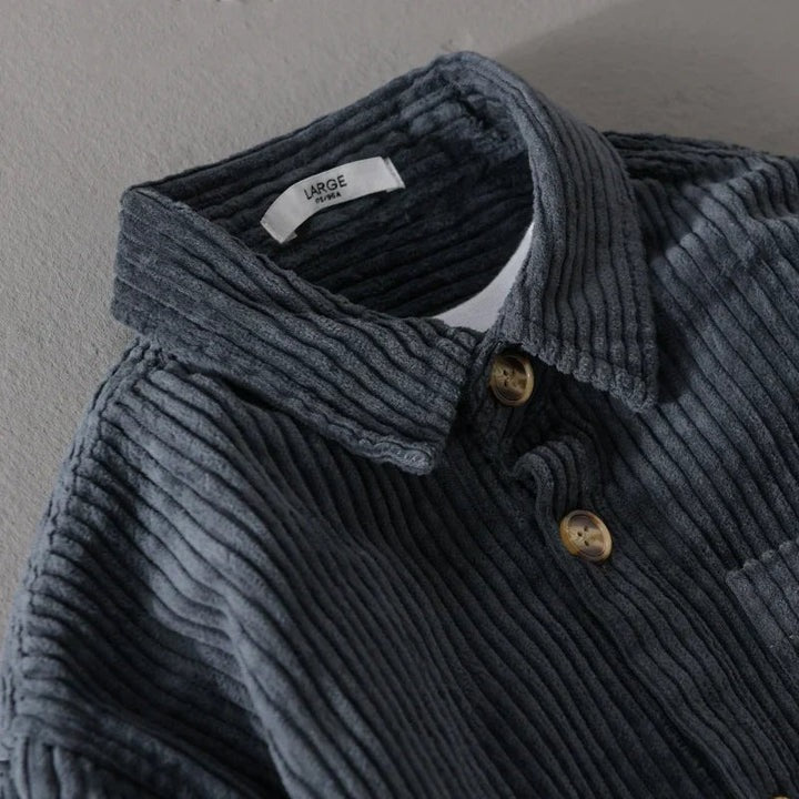 Matthew - Corduroy Button Shirt - 100% Cotton