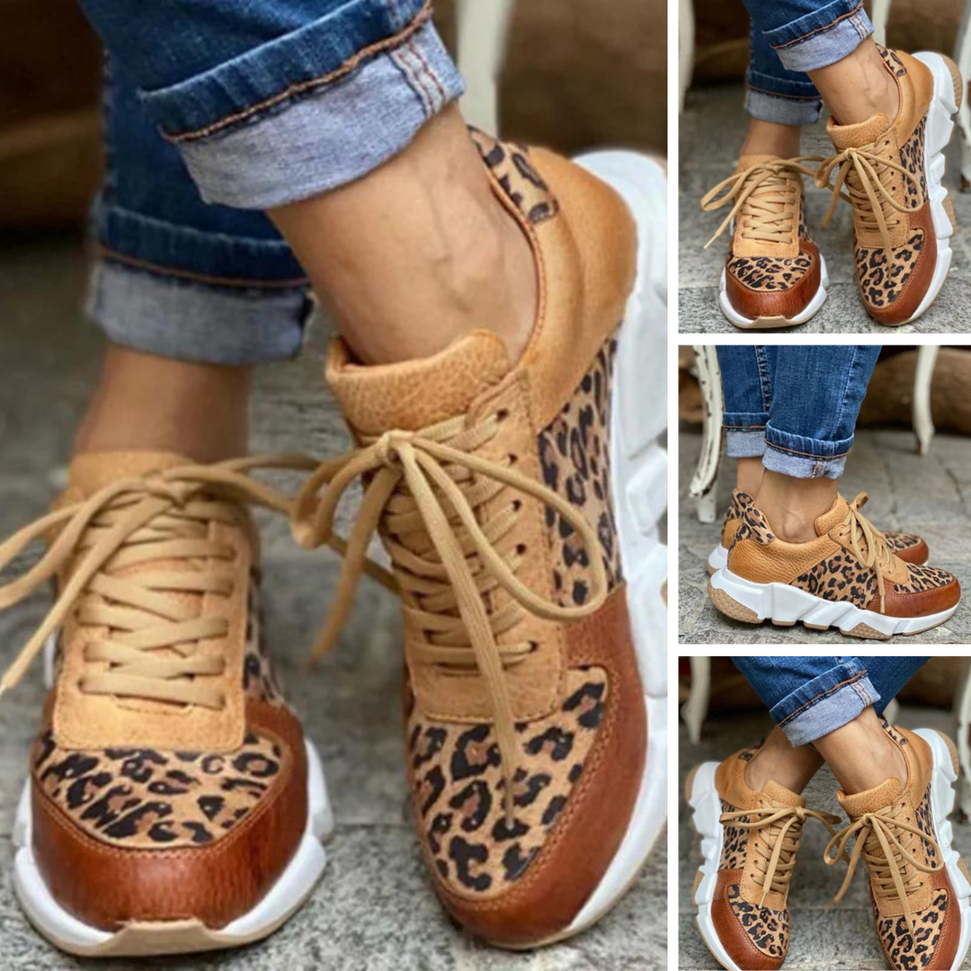 MAYA | Leopard Print Sneakers