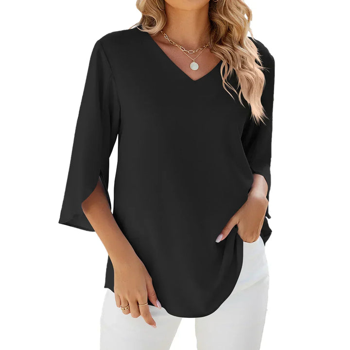 Thalassa | V-Neck Blouse