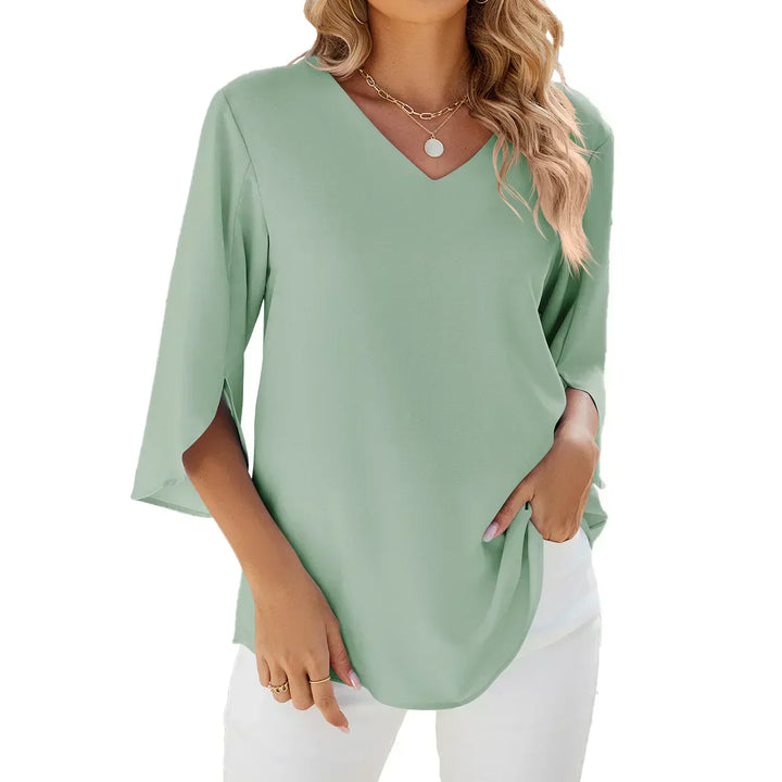 Thalassa | V-Neck Blouse