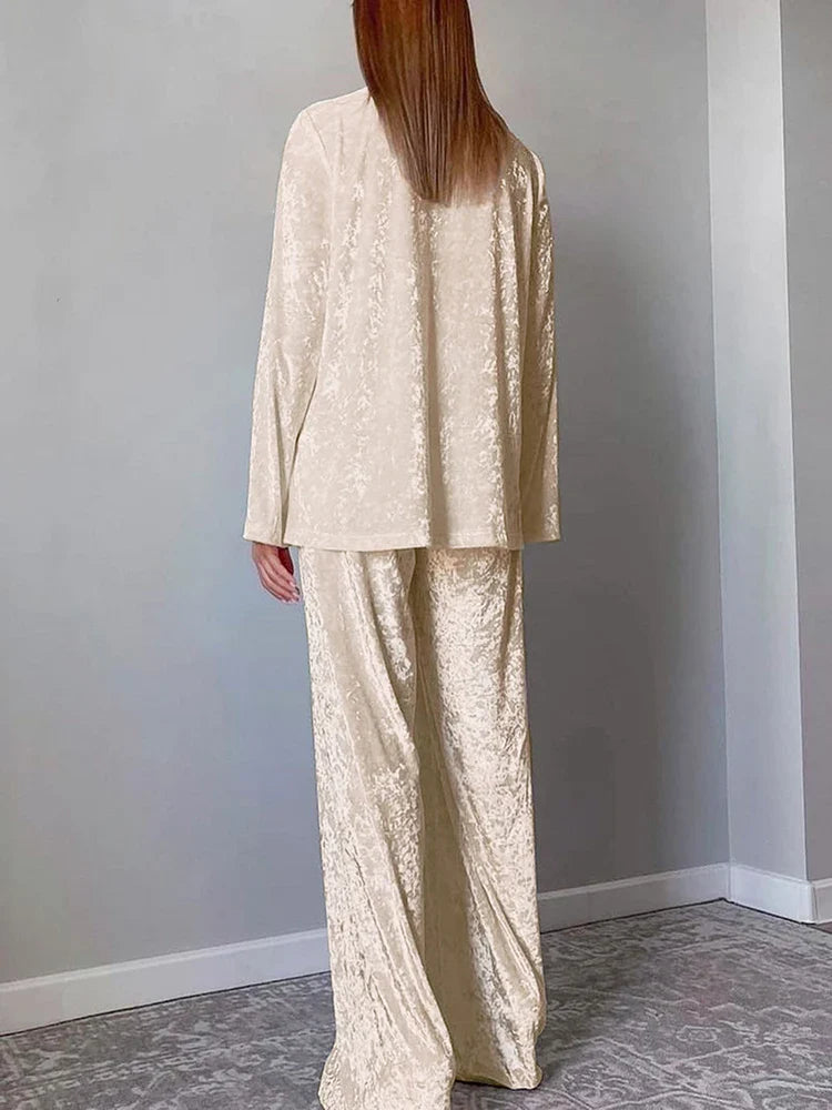 Vivien | Luxury Velvet Pajamas Set