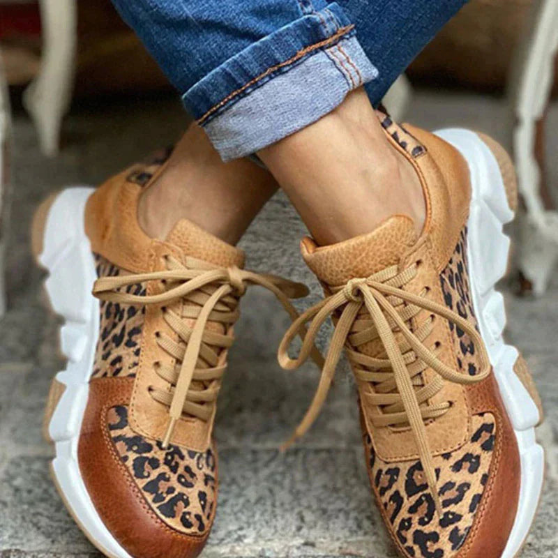 MAYA | Leopard Print Sneakers