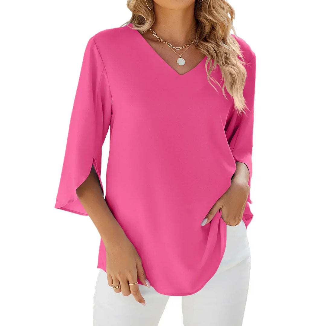 Thalassa | V-Neck Blouse