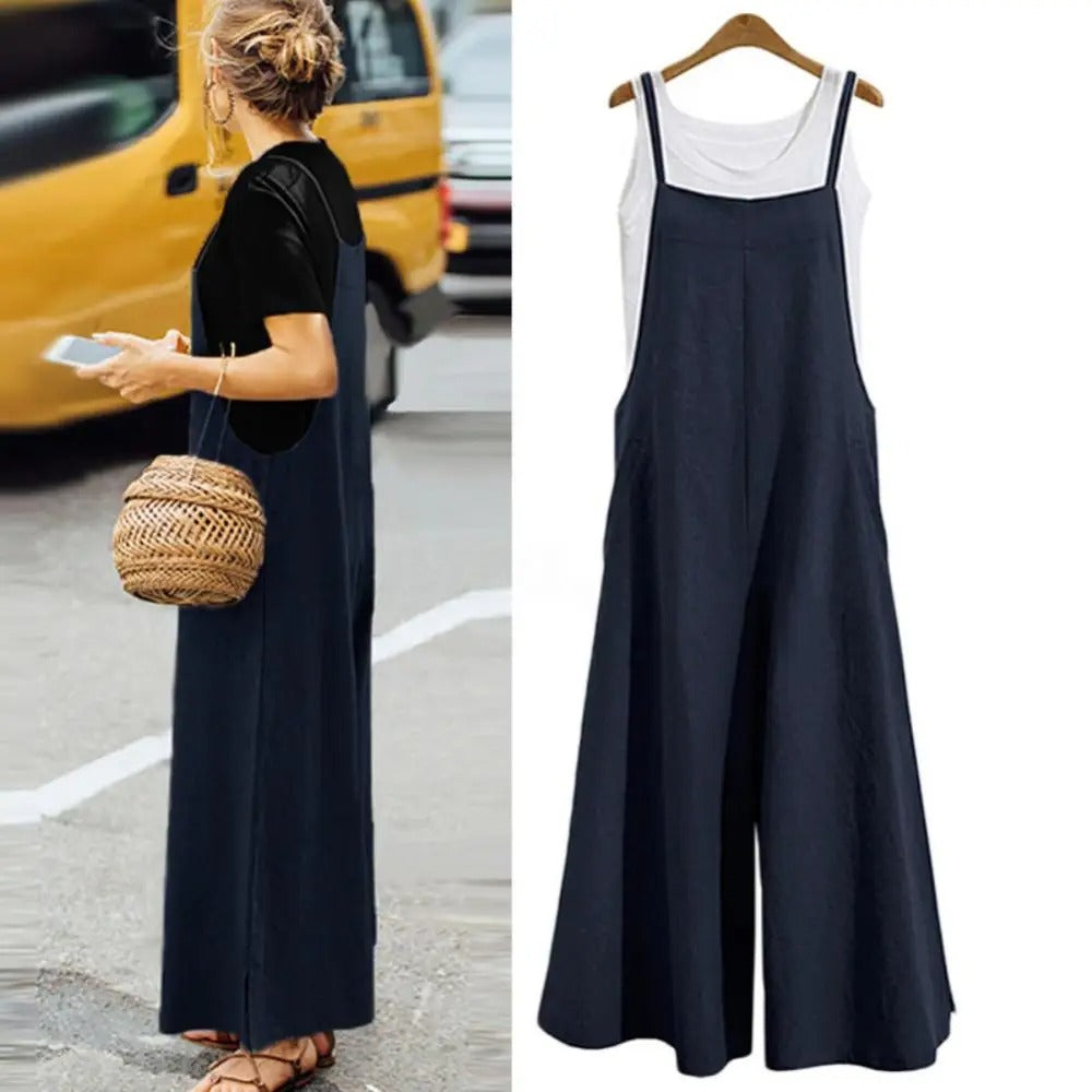 Jarah Relaxed Wide-Leg Jumpsuit