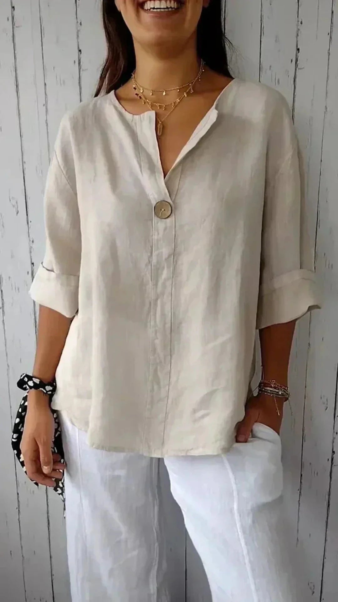 Arabella™ - Linen Shirt