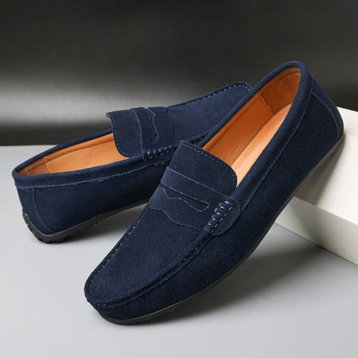 LEVO - SUEDE LOAFERS