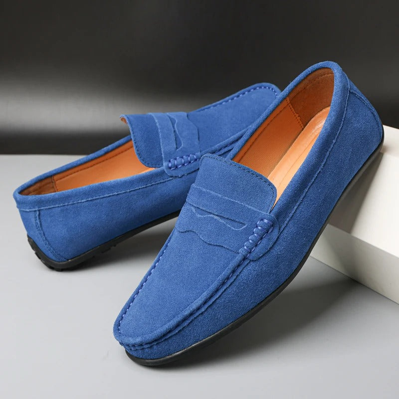 LEVO - SUEDE LOAFERS