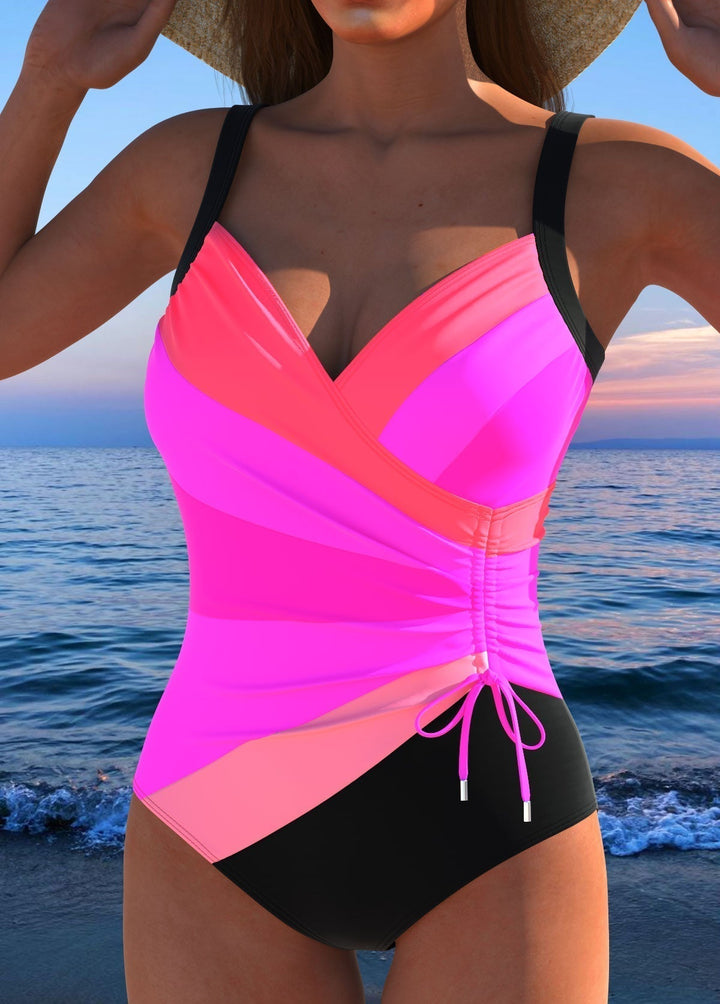 Evangeline - Eye-Catching One-Piece Swimsuit