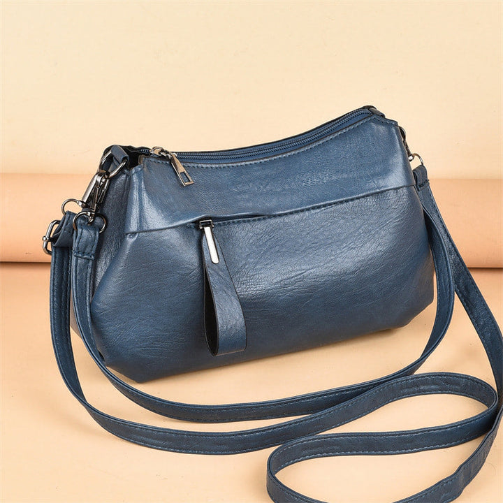 Angelica - Classic Leather Crossbody Bag