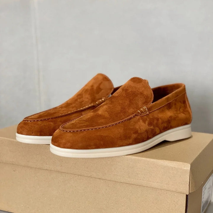 Jovan™ - Men's suede leather loafers