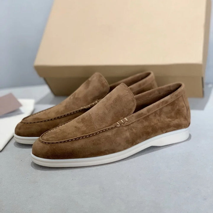 Jovan™ - Men's suede leather loafers