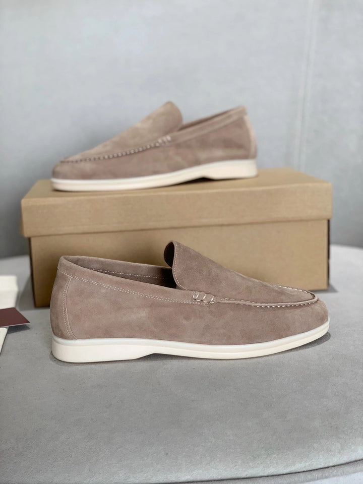 Jovan™ - Men's suede leather loafers