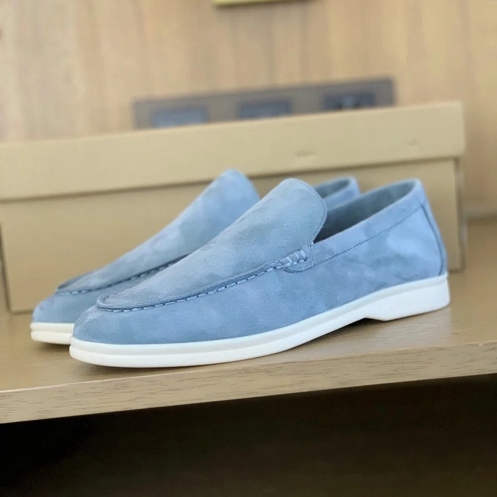 Jovan™ - Men's suede leather loafers